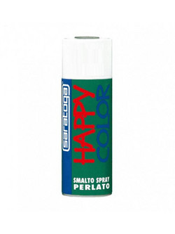 Saratoga Happy Perlato Σπρέι Σμάλτο Moon Silver Gloss 400ml