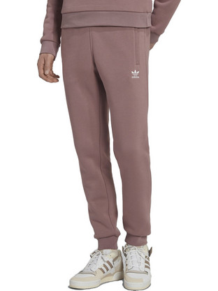 Adidas Adicolor Essentials Trefoil Ανδρικό Παντελόνι Φόρμας με Λάστιχο Λιλά HK0105