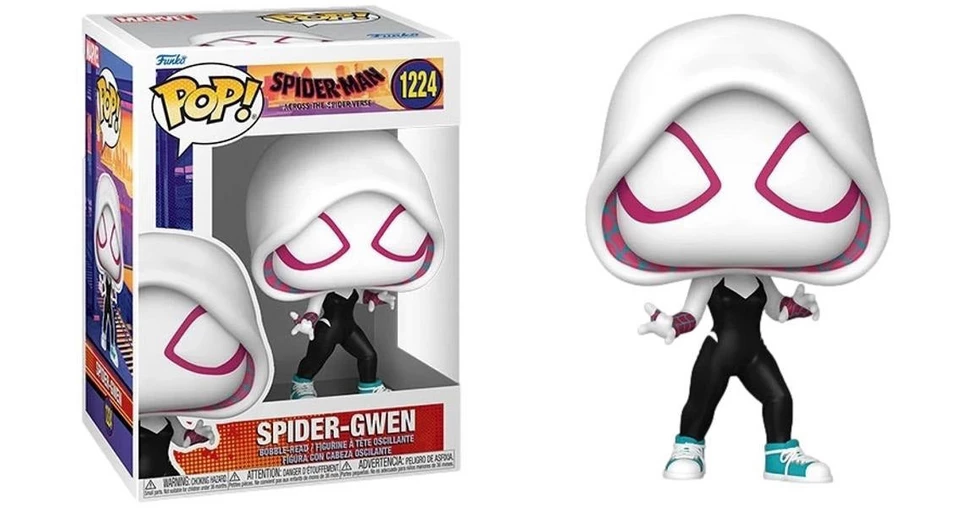 Spider-Man Across the Spider-Verse POP! Marvel Spider-Byte Vinyle Figurine  10cm N°1229