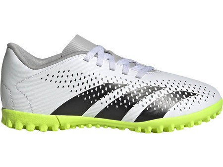 Adidas Predator Accuracy TF IE9444 Παιδικά Ποδοσφαιρικά Παπούτσια με Σχάρα Μαύρα Λευκά