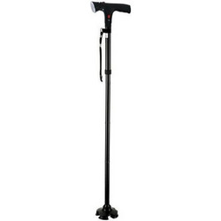 Magic Cane Μπαστούνι Μονόποδο Αλουμινίου Πτυσσόμενο με Φακό 86-96cm