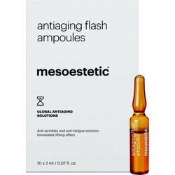 Mesoestetic Antiaging Flash Ampoules Αντιγηραντικό Serum Προσώπου με Κολλαγόνο 10x2ml