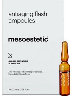 Mesoestetic Antiaging Flash Ampoules Αντιγηραντικό Serum Προσώπου με Κολλαγόνο 10x2ml