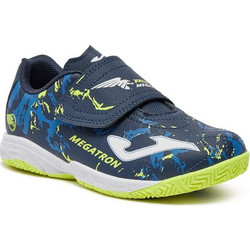 Joma Megatron 2403 IN MEJS2403INV Παιδικά Ποδοσφαιρικά Παπούτσια Σάλας Μπλε