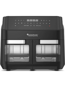 TurboTronic TT-DAF7W Air Fryer 12lt με Διπλό Κάδο