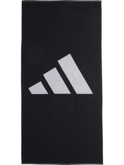 Adidas 3Bar Πετσέτα Θαλάσσης Μαύρη 70x140 U1289