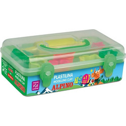 Alpino Baby Σετ 7 Πλαστελίνες & Καλούπια