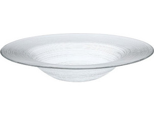 Espiel Πιάτα Βαθιά Γυάλινα Circle 24.5cm 4τμχ HOR1502K4