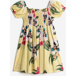 Funky Παιδικό Φόρεμα Floral Κίτρινο 124-529110-1