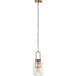 Artekko Glassy Κρεμαστό Φωτιστικό Οροφής Μονόφωτο E27 023-3346
