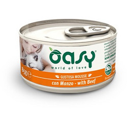 Oasy Gustosa Mousse with Beef 85gr