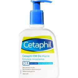 Cetaphil EM Γαλάκτωμα Καθαρισμού Κρέμα Καθαρισμού Προσώπου για Ακμή 236ml