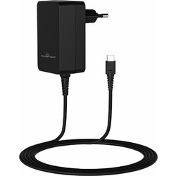 Powertech USB-C Φορτιστής Laptop 45W 20V 2.25A με Ενσωματωμένο Καλώδιο Τροφοδοσίας PT-1155