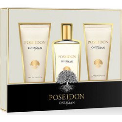 Posseidon Only Man Eau de Toilette 100ml + After Shave 100ml + Shower Gel 100ml