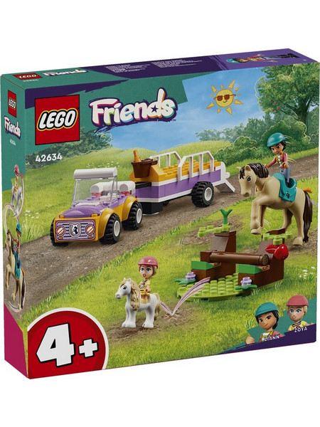 Lego Friends Horse & Pony Trailer για 4+ Ετών 42634
