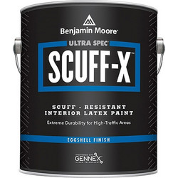Benjamin Moore Ultra Spec SCUFF-X Πλαστικό Χρώμα Εσωτερικού Χώρου Βάση 2 Eggshell 3.785lt Βάση 2