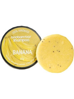Boobam Banana Bar Φυτικό Σαμπουάν & Αφρόλουτρο για Επανόρθωση 60gr