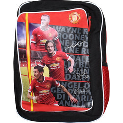 SunCe Manchester United Σχολική Τσάντα Πλάτης Δημοτικού Πολύχρωμη MUL-4535