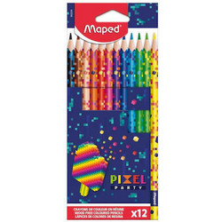 Maped Pixel Ξυλομπογιές Σετ 12τμχ