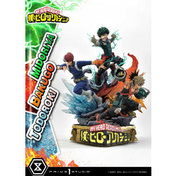 Prime 1 Studio My Hero Academia Midoriya, Bakugo & Todoroki 69cm