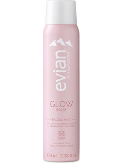 Evian Facial Glow Ενυδατικό Mist Καθαρισμού Προσώπου 100ml