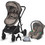 Smart Baby Ago Καρότσι Μωρού 3 σε 1 Dessert Taupe
