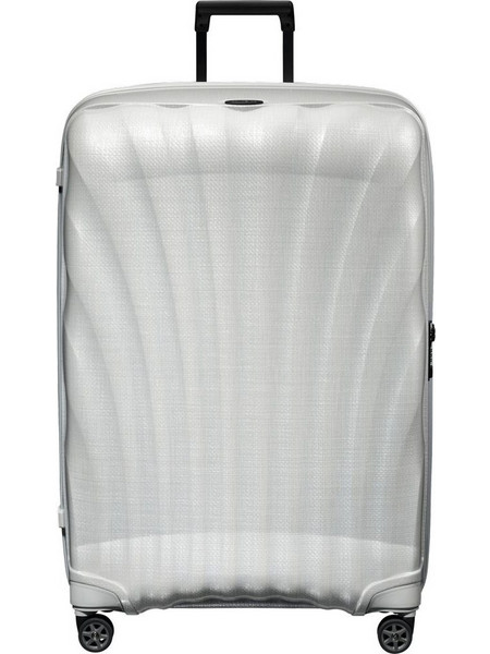 Samsonite C-Lite Βαλίτσα Μεγάλη 86x58x36cm με 4 Ρόδες Λευκή