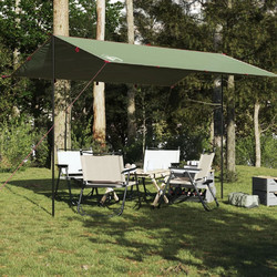 vidaXL Σκίαστρο Παραλίας Πράσινο 400x294cm 94661