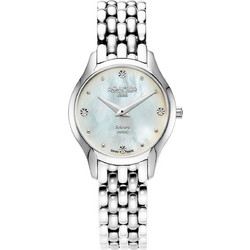 Roamer Γυναικείο Ρολόι με Ασημί Μεταλλικό Μπρασελέ 547857412550