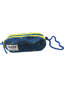 Bodypack Κασετίνα Βαρελάκι με 2 Θήκες Μπλε KB129
