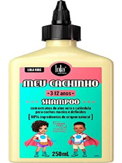 Lola Cosmetics My Curly Kids Παιδικό Φυτικό Σαμπουάν για Όγκο για Σγουρά Μαλλιά 250ml