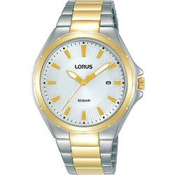 Lorus Ανδρικό Ρολόι με Ασημί Χρυσό Μεταλλικό Μπρασελέ RH944PX9