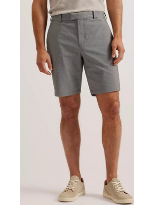 Ted Baker Katford Ανδρική Βερμούδα Υφασμάτινη Γκρι 275323