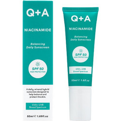 Q+A Niacinamide Αντηλιακή Κρέμα Προσώπου SPF50+ 50ml