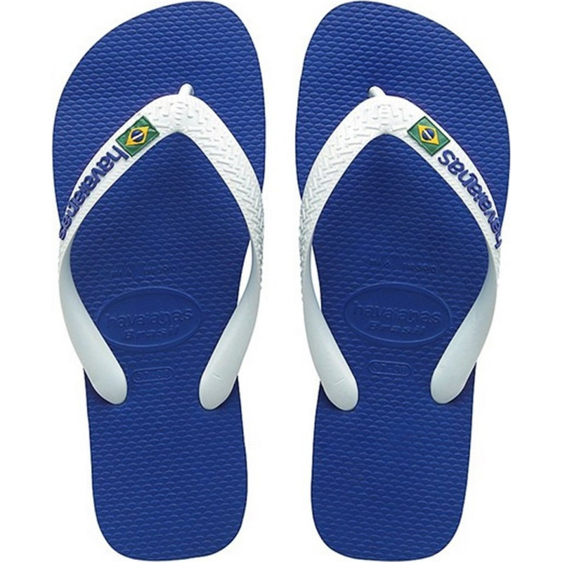 Havaianas Brasil Logo Ανδρικές Σαγιονάρες Royal Blue 4110850-2711 ...