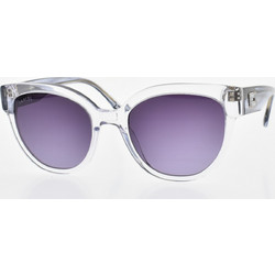 Lancel LA91002 C03 Γυναικεία Γυαλιά Ηλίου Πεταλούδα Κοκάλινα Διαφανή με Μωβ Polarized Φακό