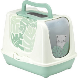 Moderna Trendy Cat Large Eden Τουαλέτα Γάτας Κλειστή Πράσινη Μ50xΠ39.1xΥ38.9cm