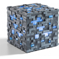 The Noble Collection Minecraft Diamond Ore Illuminating Cube NN3724