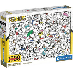 Puzzle Clementoni Peanuts 1000 Κομμάτια 39804