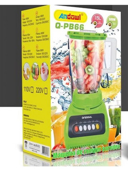 Andowl Q-PB66 Μπλέντερ για Smoothie 1.5lt 680W