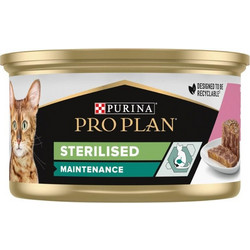 Purina Pro Plan Sterilised Pate with Salmon & Tuna 85gr
