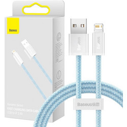 Baseus Dynamic Braided USB-A to Lightning Cable 1m Light Blue CALD000403
