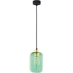 TK Lighting Marco Κρεμαστό Φωτιστικό Οροφής Μονόφωτο E27 Πράσινο 6696
