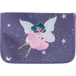 Street Fairy 1 Zip 2 Flaps Κασετίνα Γεμάτη Μωβ 157530539