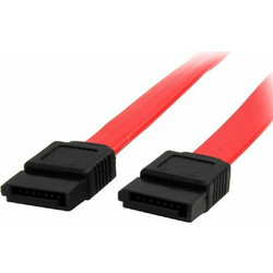 StarTech SATA18 Καλώδιο Σκληρού Δίσκου 7-Pin SATA III to 7-Pin SATA III 0.45m Red