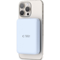 Tech-Protect PB11 Wireless Magsafe Power Bank 10000mAh 15W με Θύρα USB-C Light Blue