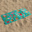 Sidirela Love Summer Πετσέτα Θαλάσσης Microfiber Τιρκουάζ 80x160cm Ε-1257