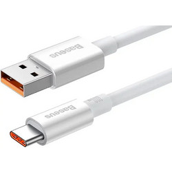 Baseus Superior Series USB-A to USB-C 100W 1m White P10320102214-01