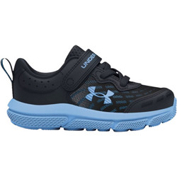 Under Armour Binf Assert 10 AC Παιδικά Αθλητικά Παπούτσια για Τρέξιμο Μαύρα Μπλε 3026184-006