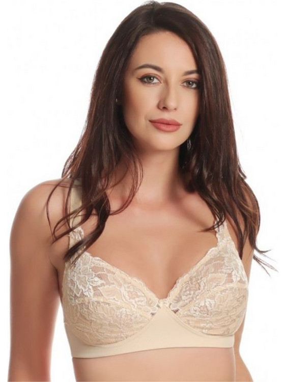 Jolidon Bralette χωρίς Μπανέλα Μπεζ S1448